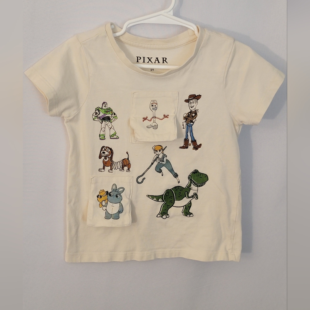 Pixar Kids T-Shirt with Toy Story Characters Size 2T
